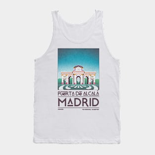 Puerto De Alcala, Madrid Tank Top